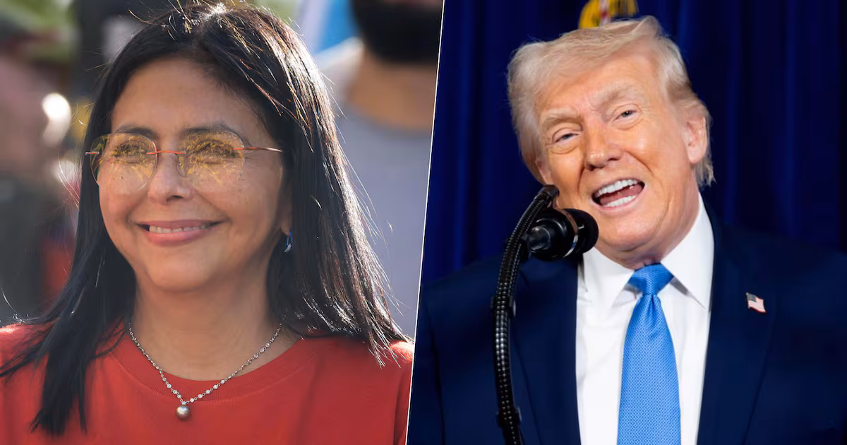 Trump exige a Delcy Rodríguez “acceso total” al petróleo venezolano para reconstruir el país