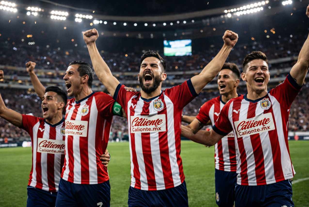Chivas se lleva el Clásico y mantiene paso perfecto en la cima; Cruz Azul y Mazatlán suman de tres en la Jornada 6
