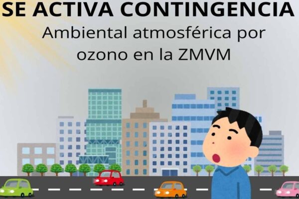 Activan Fase 1 de contingencia ambiental por ozono en el Valle de México; rige Doble Hoy No Circula