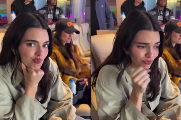 Kendall Jenner reacciona con baile incómodo al show de su ex Bad Bunny en el Super Bowl 2026