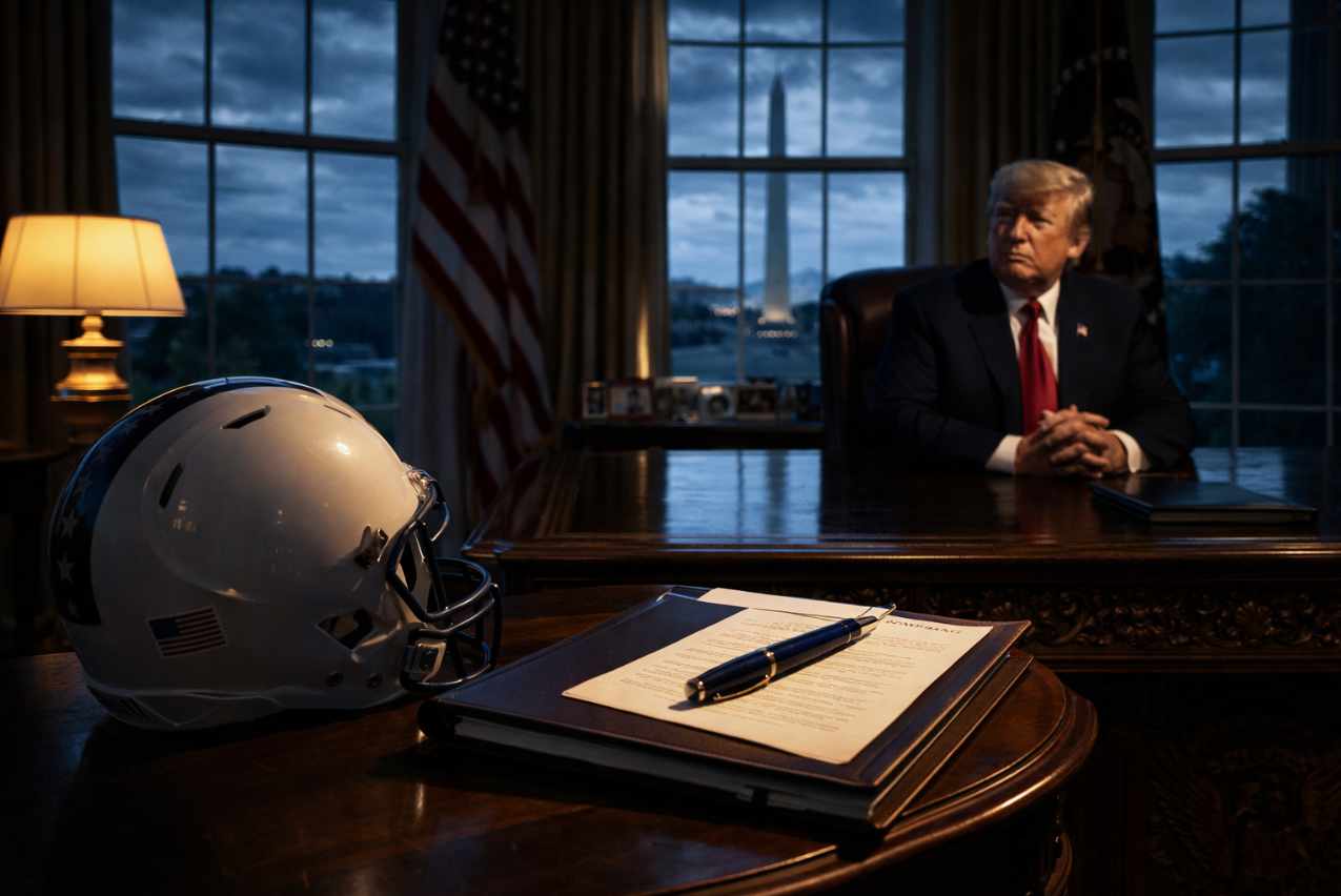 Trump indulta a exjugadores de NFL y registra mínimo histórico de aprobación; Obama revive debate sobre vida extraterrestre