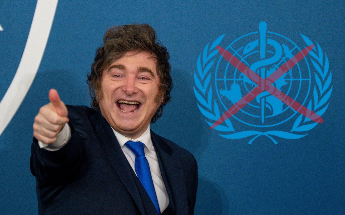 Argentina se retira formalmente de la Organización Mundial de la Salud