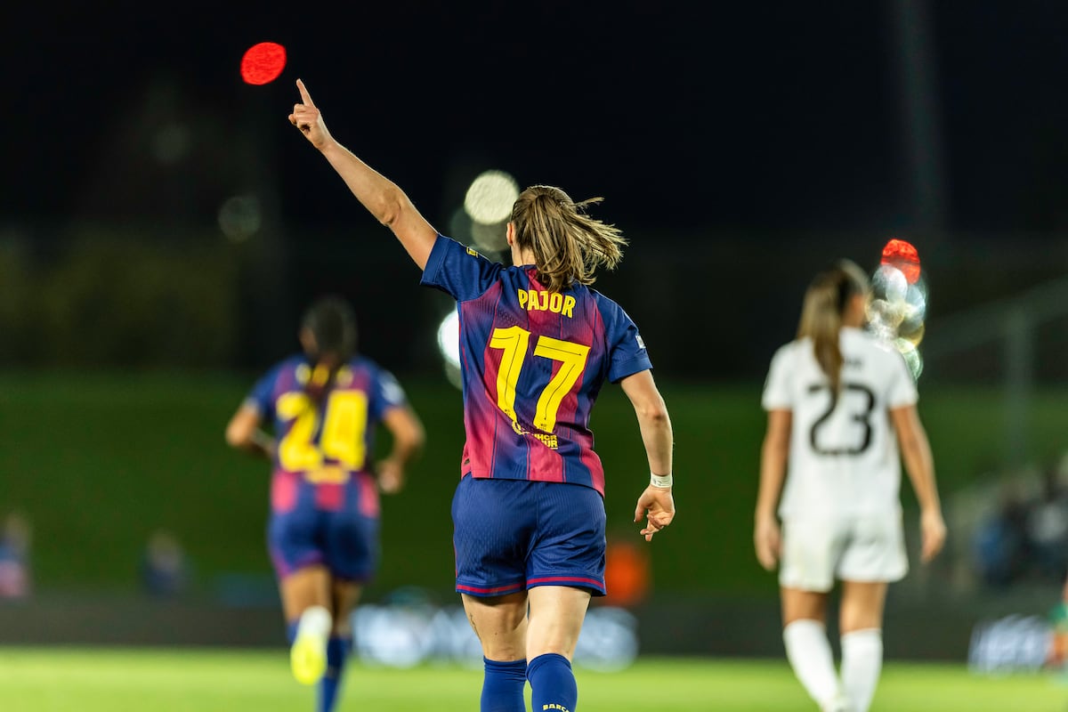 El Barcelona Femenino amplía su dominio con goleada 3-0 al Real Madrid en Liga F