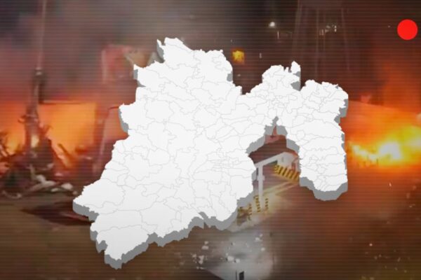 Explosión e incendio en gasera de Chalco dejan una persona herida y daños materiales