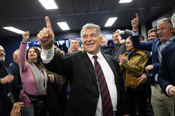 Joan Laporta es reelecto presidente del FC Barcelona con amplia mayoría