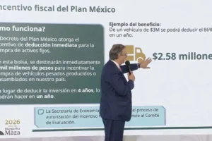 Anuncian programa federal para renovar vehículos pesados con inversión de 2 mil millones de pesos