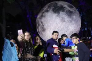 Inauguran festival de luces FILUX ‘Solo la Luz, Primavera’ en Paseo de la Reforma