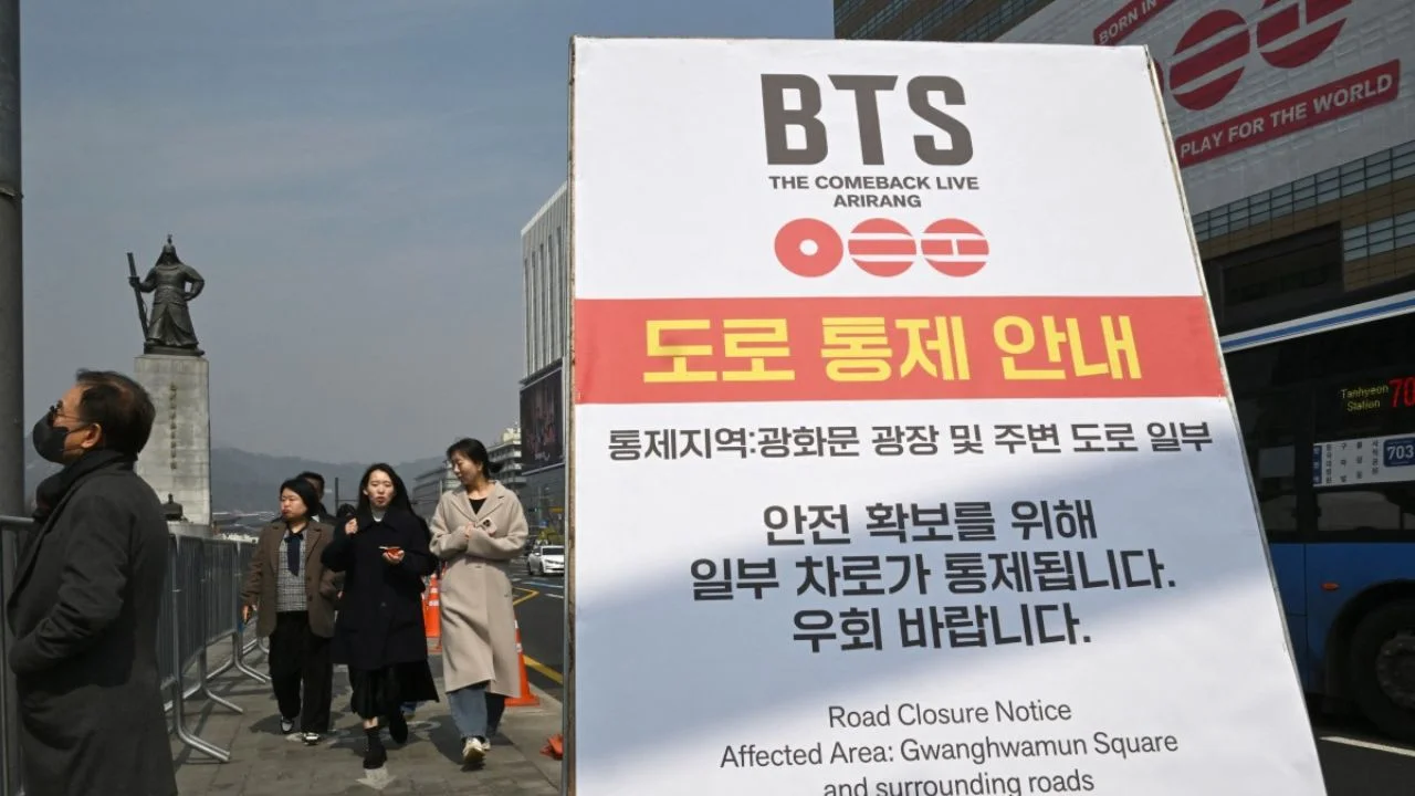 Embajada de México en Corea del Sur emite alerta de seguridad por concierto de BTS