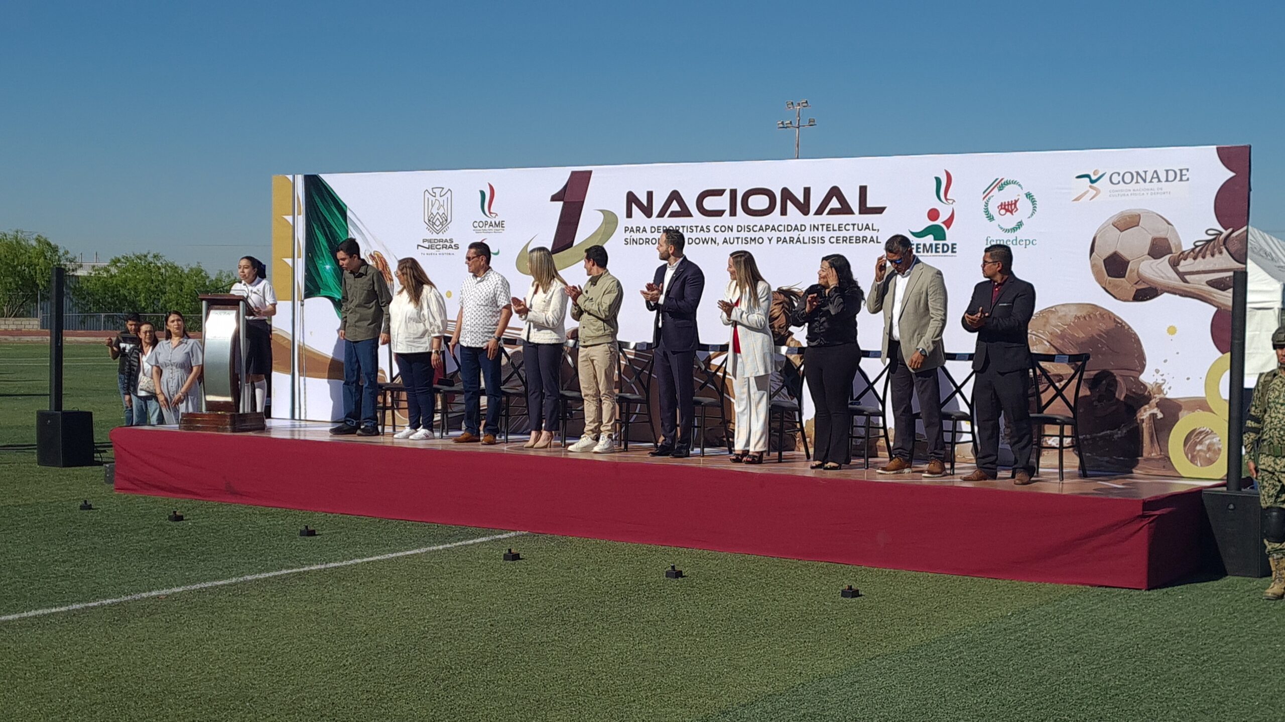 Inauguran en Piedras Negras primer torneo nacional para deportistas con discapacidad intelectual y parálisis cerebral