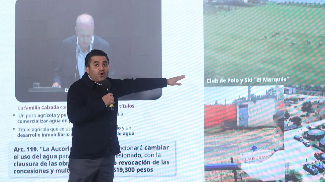 Presenta gobierno federal primeros resultados de la nueva Ley General de Aguas; detecta sobreexplotación y evasión en concesiones