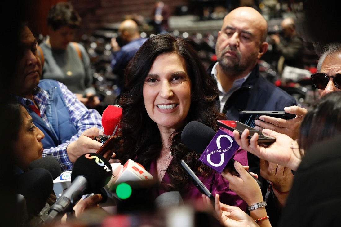 Respalda Kenia López apertura total de candidaturas en el PAN