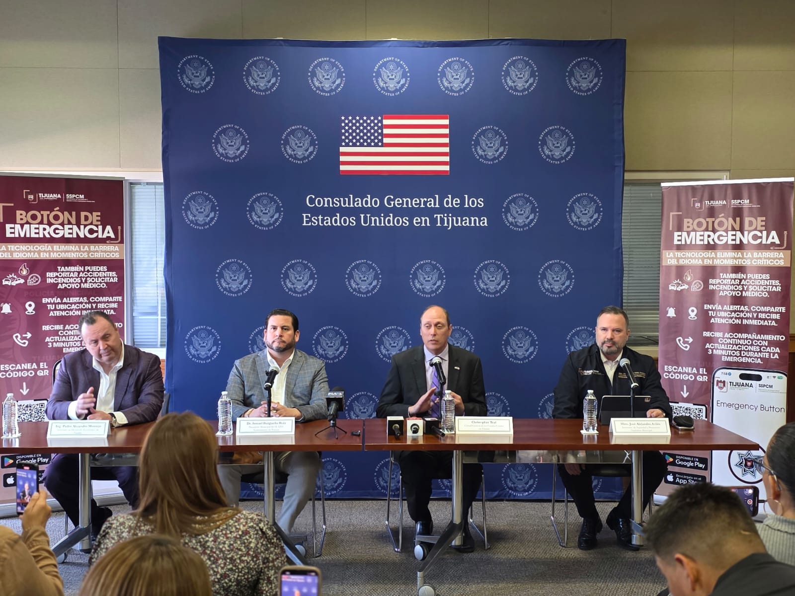 Tijuana relanza botón de emergencia digital bilingüe para turistas estadounidenses