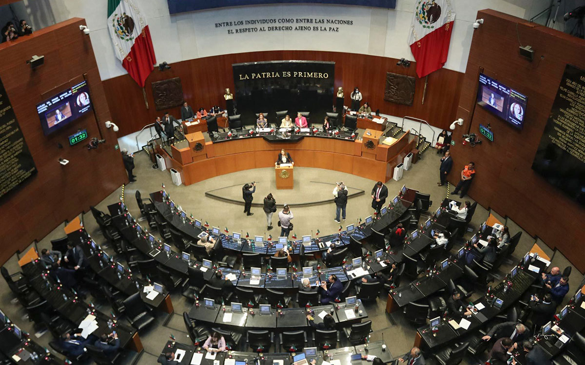 Senado aprueba ‘Plan B’ electoral sin revocación de mandato para 2027