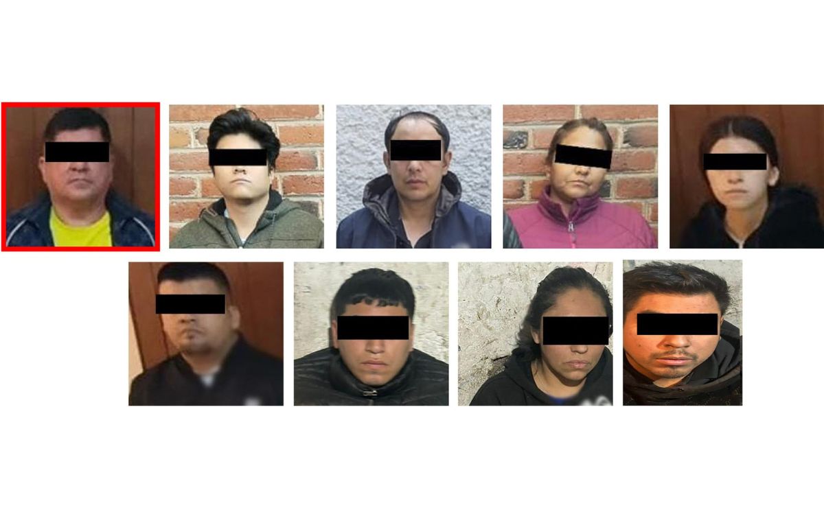 Desarticulan célula delictiva dedicada a narcomenudeo, extorsión y secuestro en Ciudad de México
