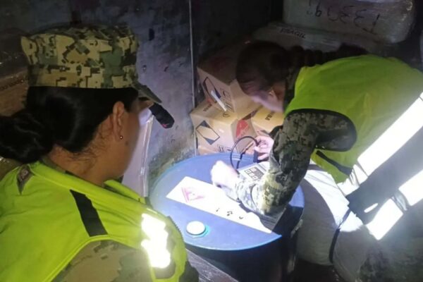 FGR incinera más de 33 toneladas de precursores químicos en el Estado de México