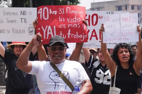 Tres manifestaciones simultáneas afectan vialidad en CDMX este 16 de marzo