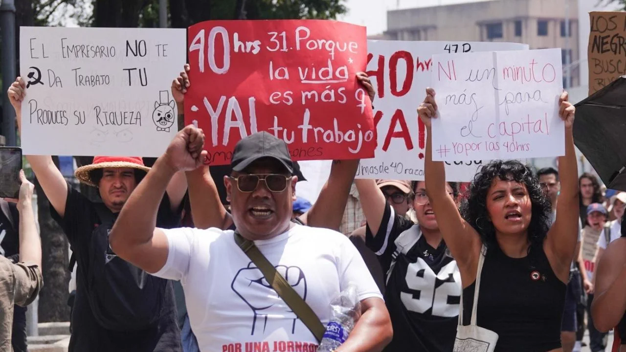 Tres manifestaciones simultáneas afectan vialidad en CDMX este 16 de marzo