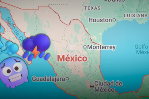 Frente Frío 42 y masa de aire polar generan contrastes climáticos extremos en México