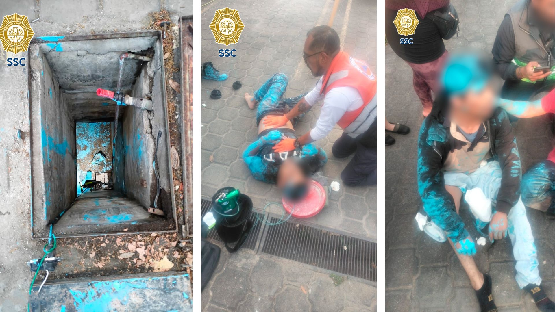 Incidentes de seguridad y rescates en la Ciudad de México