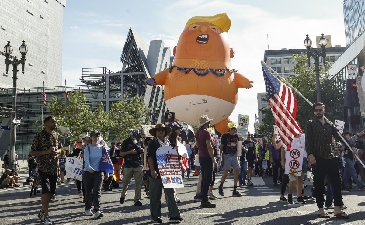 Más de 80 detenidos en protestas ‘No Kings’ contra Trump en EE.UU.