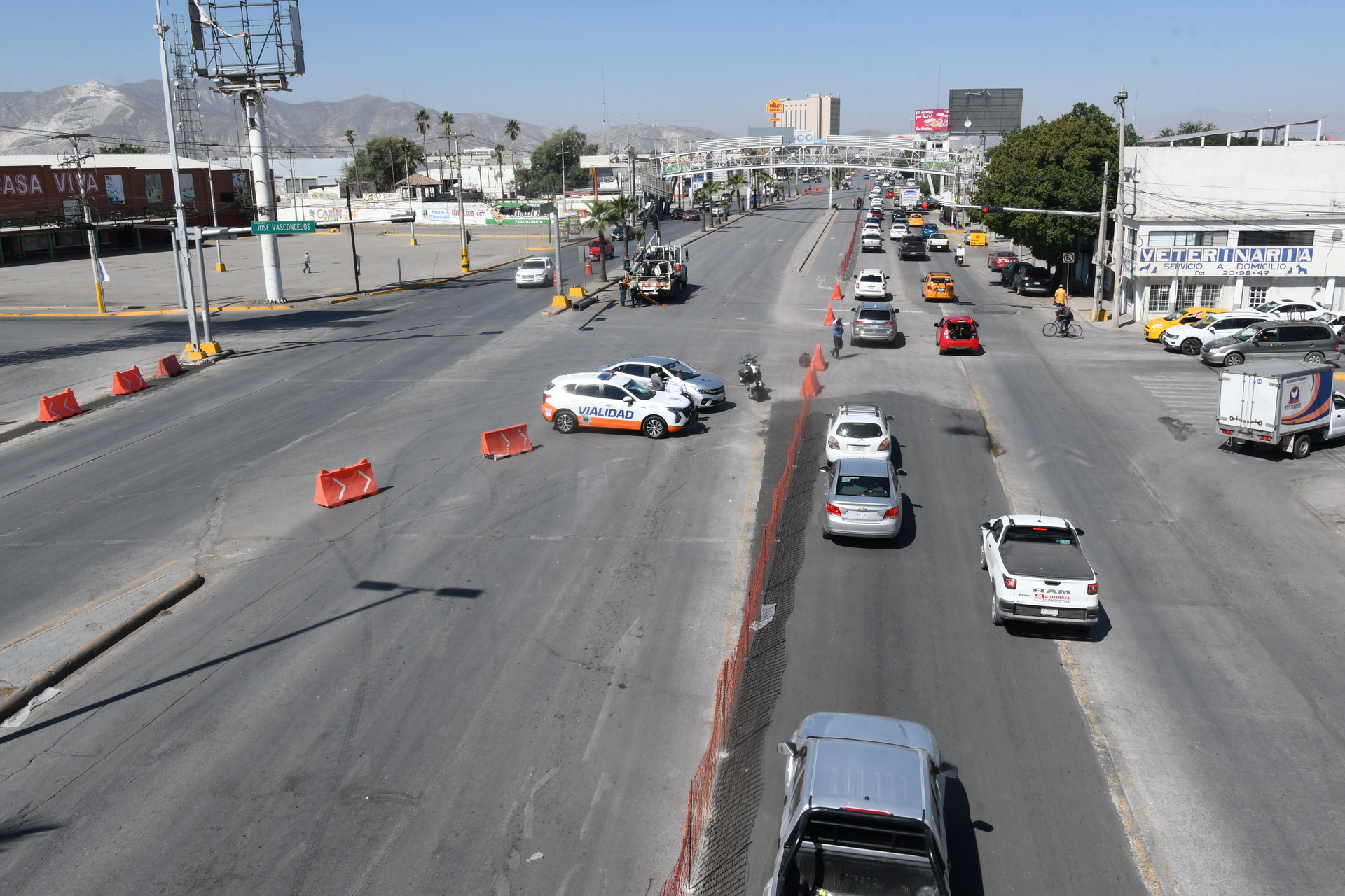 Accidentes viales y obras generan congestión en la Comarca Lagunera