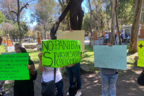 Suspenden proyecto de Panteón 15 en Santa Fe tras protestas vecinales en Tijuana
