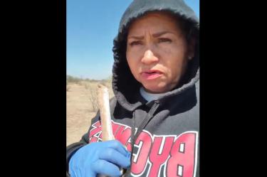 Hallan restos óseos en Hermosillo que podrían corresponder al hijo desaparecido de Ceci Flores