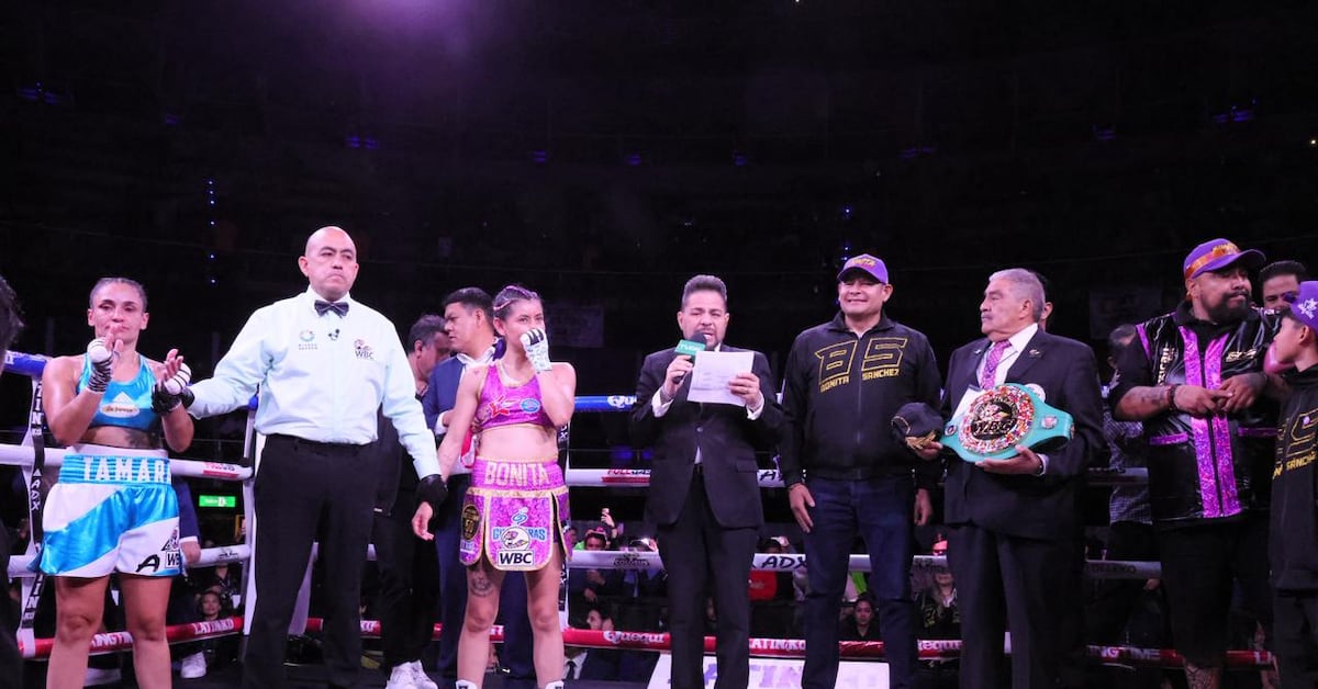 Gabriela Sánchez Saavedra gana título mundial interino de peso mosca del CMB