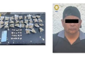 Detienen a presunto integrante de ‘Los Oaxacos’ en Álvaro Obregón con droga y vehículo vinculado a abandono de cuerpo