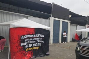 Denuncian hostigamiento policial contra manifestantes en planta de Philip Morris en Vallejo
