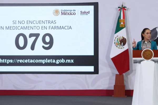 Gobierno reporta abasto de medicamentos superior al 97% y reduce catálogo nacional a 1,929 claves