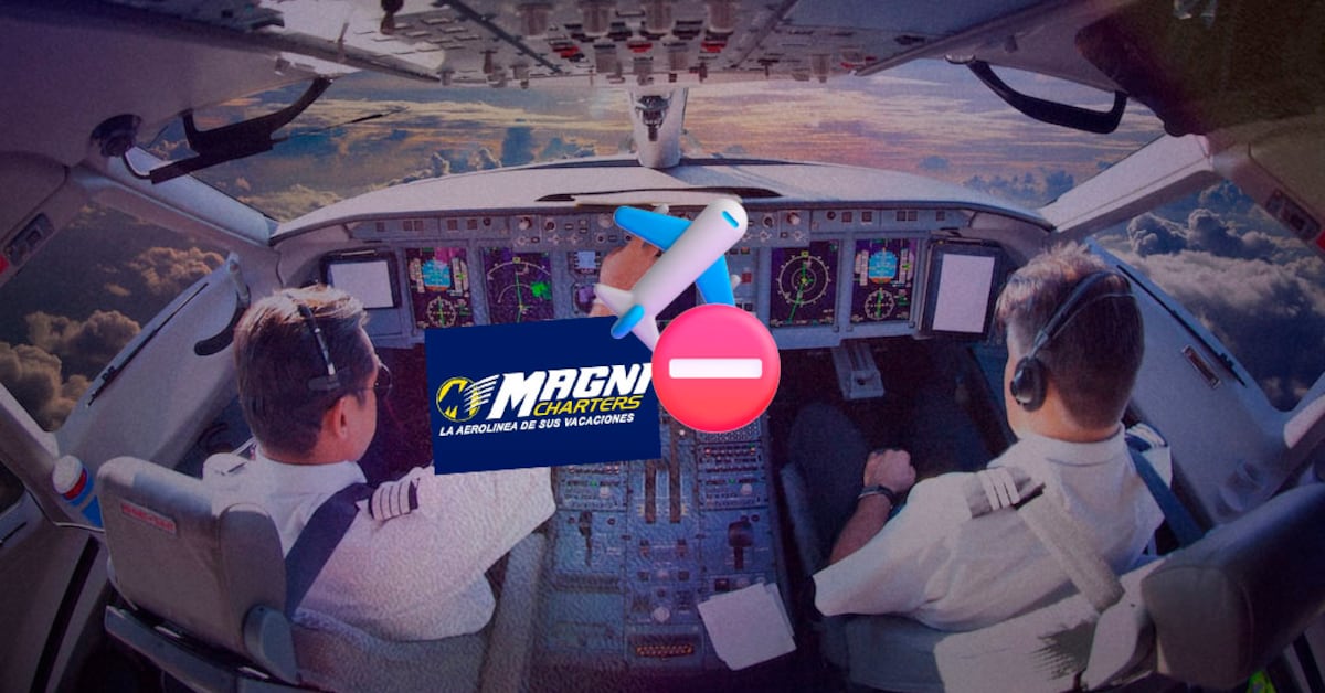 Pilotos de Magnicharters suspenden vuelos por adeudo de viáticos