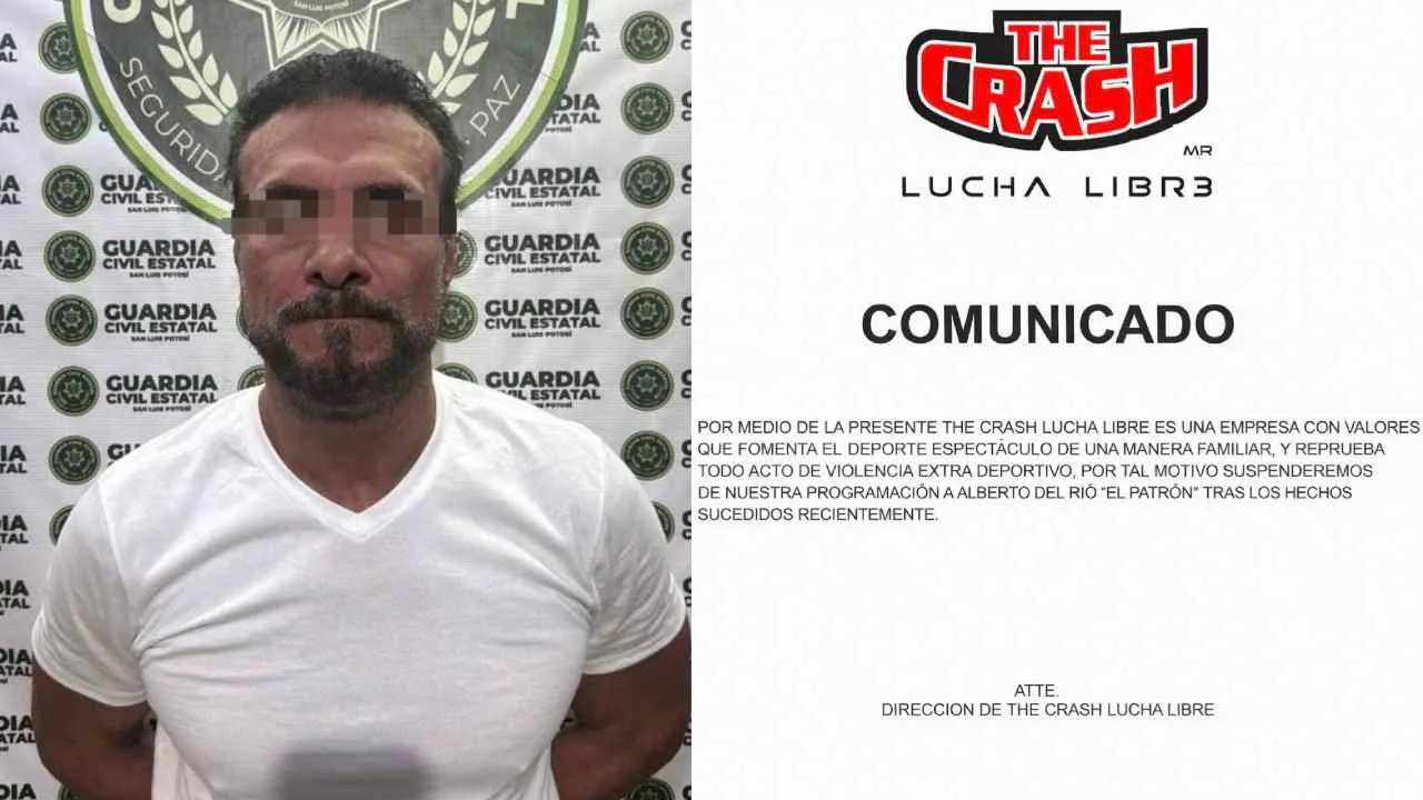 Alberto del Río recibe prisión preventiva y es cancelado por promotoras de lucha libre