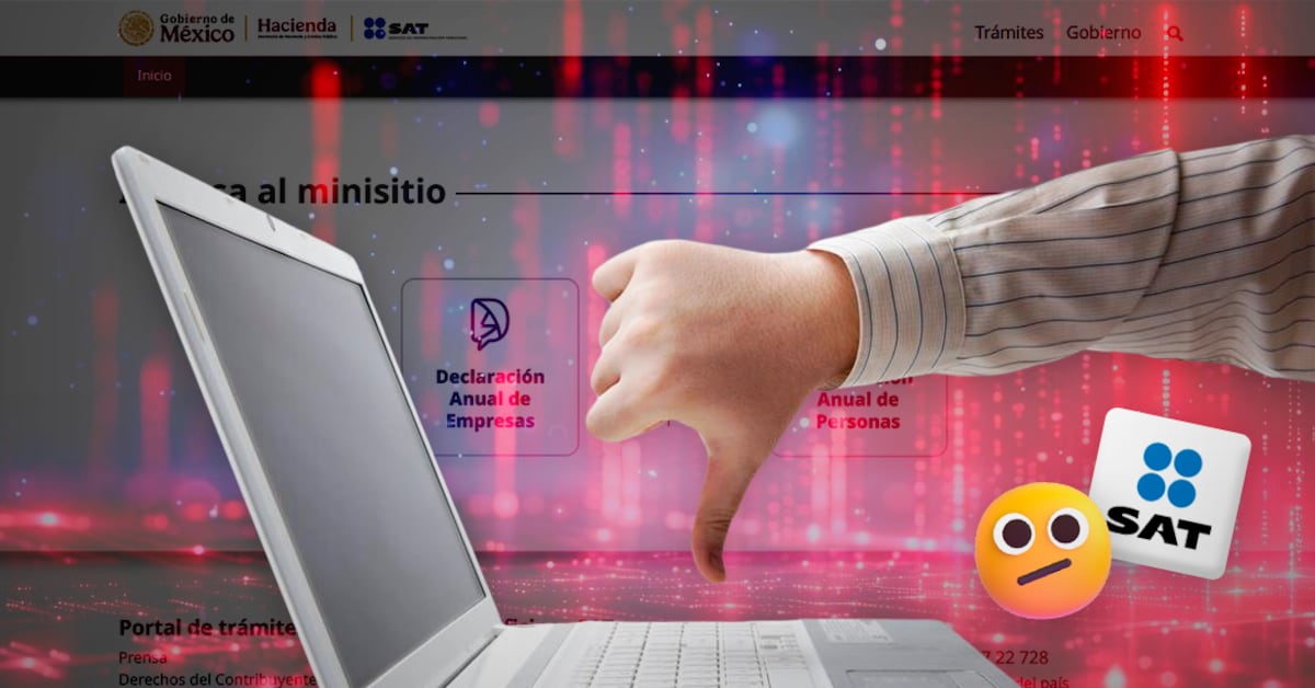 Reportan fallas en el portal del SAT al inicio de la declaración anual 2026