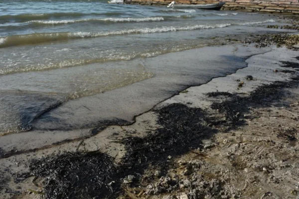 Autoridades atribuyen a chapopoteras naturales derrame en el Golfo; descartan fuga tras revisión de instalaciones