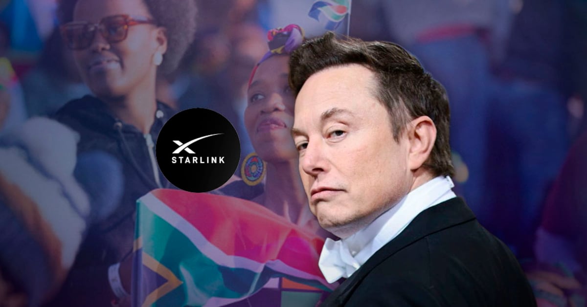 Elon Musk acusa al gobierno de Sudáfrica de racismo por bloquear permisos a Starlink