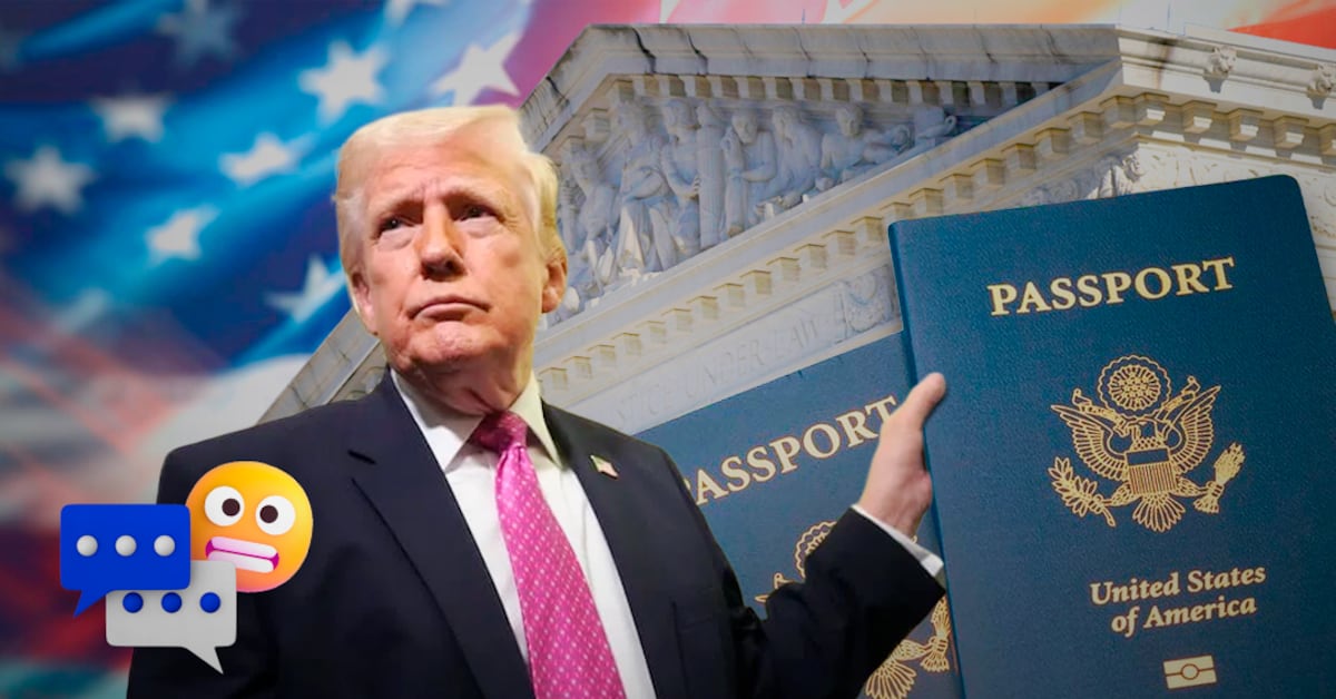 Trump acude a la Corte Suprema para defender orden que busca eliminar ciudadanía por nacimiento
