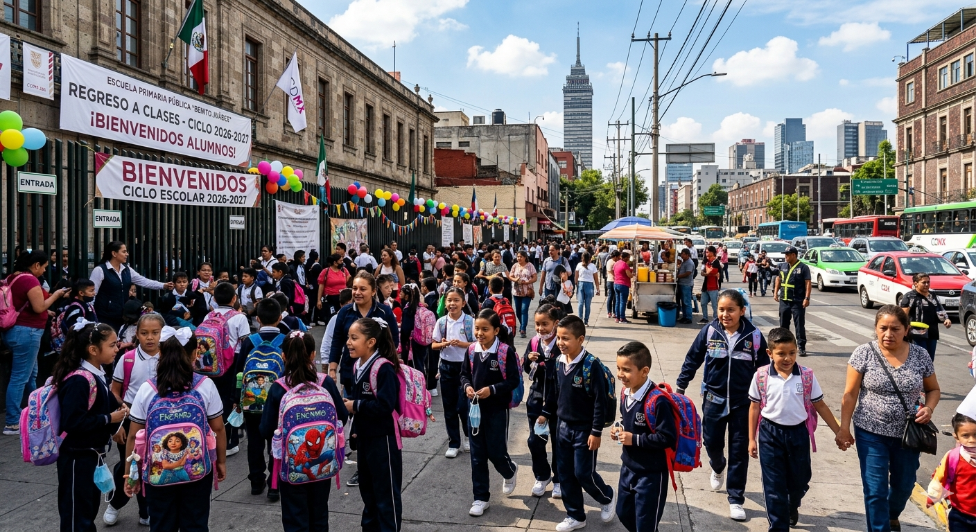 Despliega SSC más de 14 mil policías para el regreso a clases en CDMX
