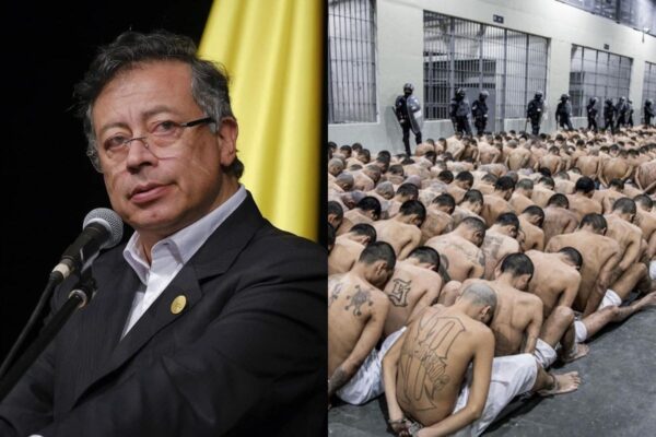 Gustavo Petro califica cárceles de El Salvador como campos de concentración