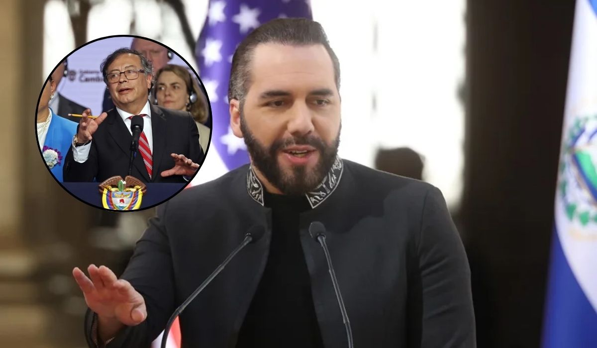 Bukele ofrece a Petro trasladar el 100% de los presos de El Salvador tras críticas