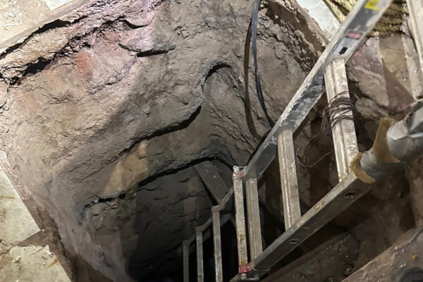 Inhabilitan túnel clandestino de 79 metros en Nogales y detienen a una persona