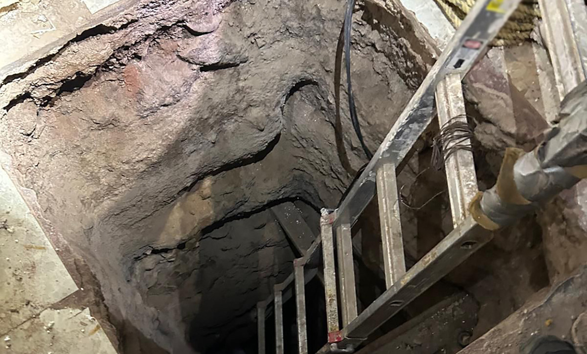 Inhabilitan túnel clandestino de 79 metros en Nogales y detienen a una persona