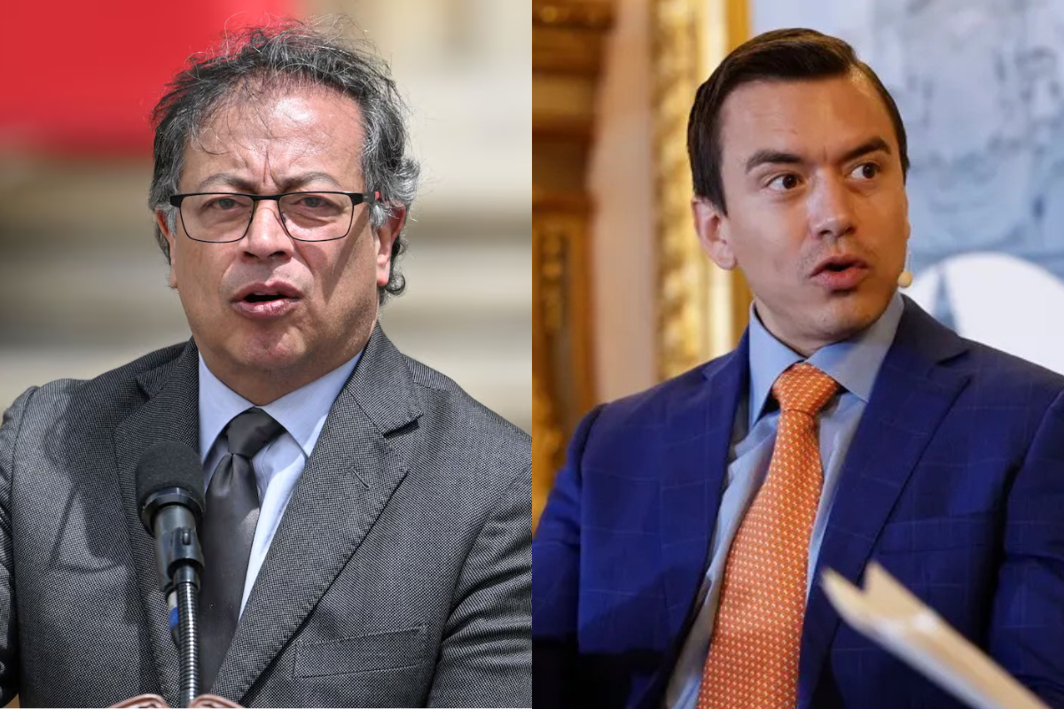 Petro retira embajadora y Noboa eleva aranceles al 100% en escalada entre Colombia y Ecuador