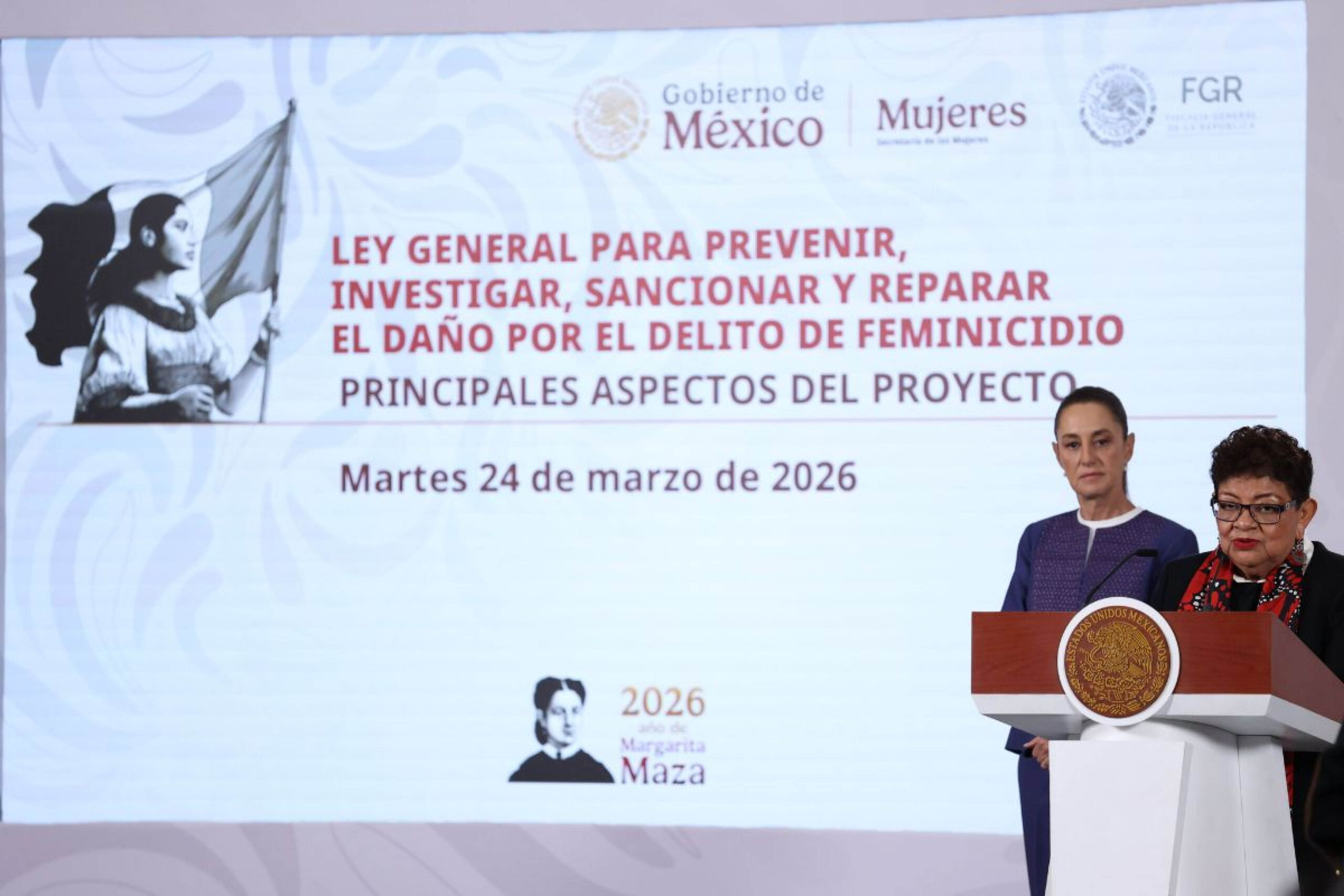 Llega al Senado iniciativa para crear Ley General contra Feminicidio