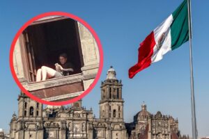 Renuncia funcionaria de Hacienda tras foto asoleándose en Palacio Nacional