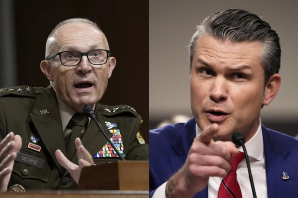 Cesa secretario de Guerra a jefe del Estado Mayor del Ejército de EE.UU. con efecto inmediato