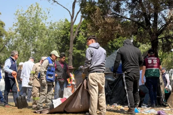 Desmantela alcaldía Cuauhtémoc 48 campamentos de personas en situación de calle