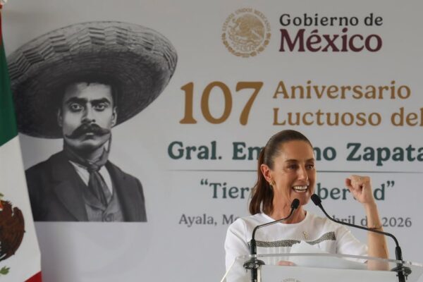 Claudia Sheinbaum conmemora 107 aniversario luctuoso de Zapata en Morelos e inaugura Museo de las Mujeres Zapatistas