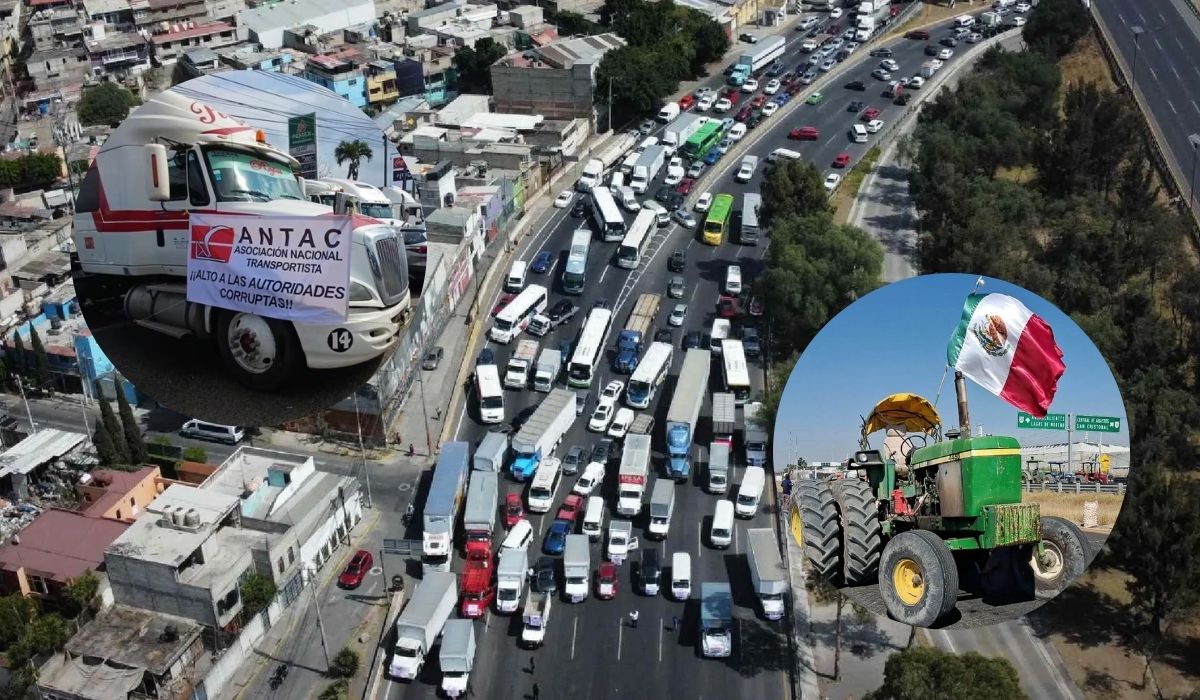 Transportistas y agricultores convocan paro nacional con bloqueos para el 6 de abril; Segob afirma que no hay motivo