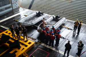 Nave Orion de Artemis II se prepara para amerizar en el Pacífico tras viaje histórico a la Luna